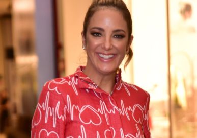 Ticiane Pinheiro se derrete ao falar de amadurecimento de Rafaella Justus: - <I>Está começando a despertar essa coisa de paquera</i>
