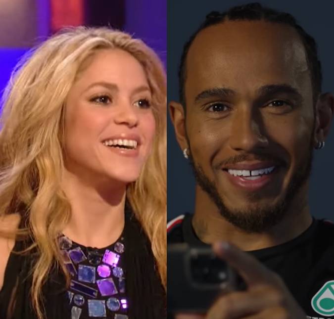 Shakira acompanha <i>GP da Inglaterra</i> e rumores de romance com Lewis Hamilton aumentam