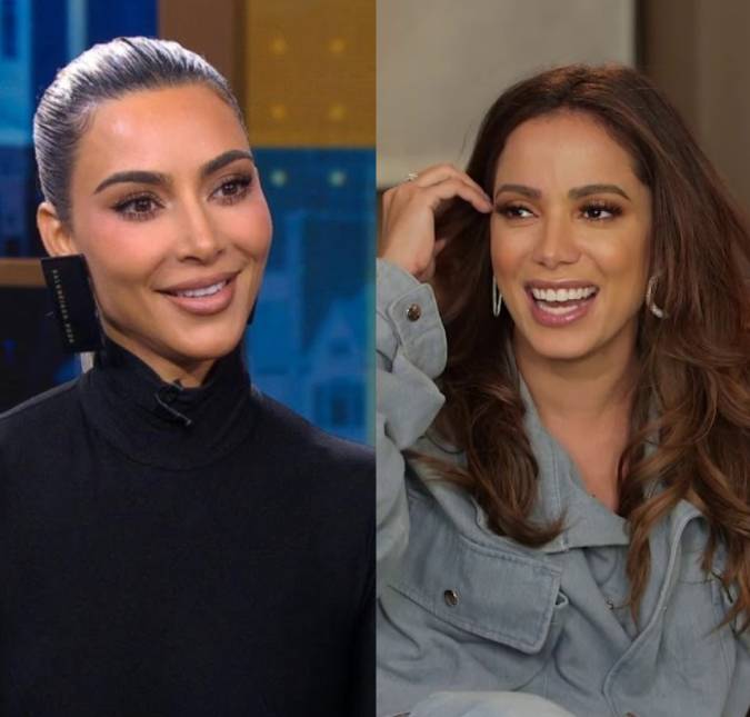 Dupla de milhões? Na Itália, Kim Kardashian publica fotos com Anitta em desfile da <i>Dolce & Gabbana</i>