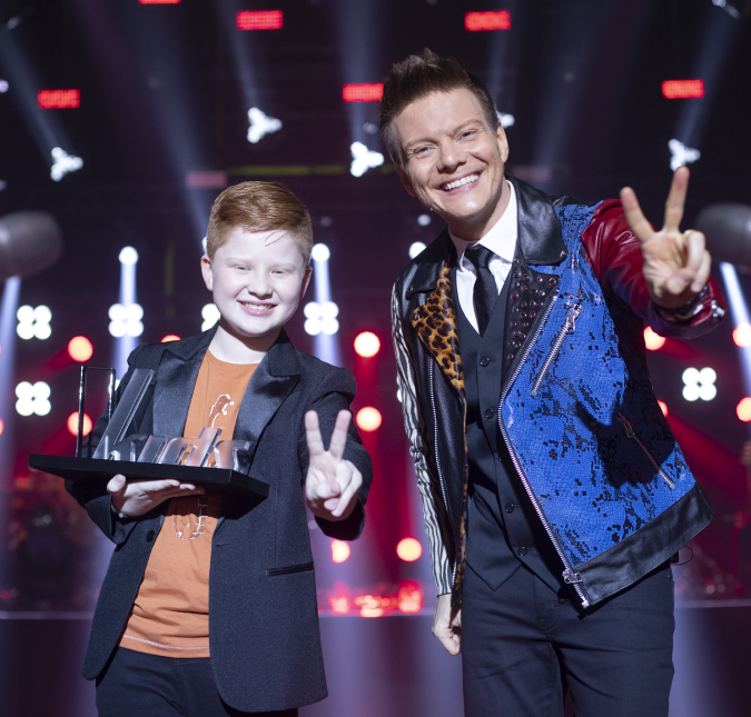 Gustavo Bardim, vencedor do <i>The Voice Kids 2021</i>, anuncia <i>show</i> com Michel Teló