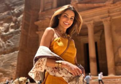Patricia Poeta compartilha fotos exclusivas de viagem ao Oriente Médio: <i>- Precisava para descansar o corpo e a alma</i>