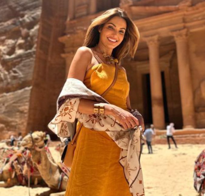 A apresentadora do Encontro conheceu Israel e a Jordânia