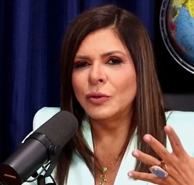 A apresentadora mostrou que não está abalada com o que aconteceu