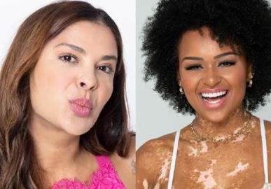 Natália Deodato e Gyselle Soares mostram primeiro contato com as famílias após meses de confinamento em <I>A Grande Conquista</i>