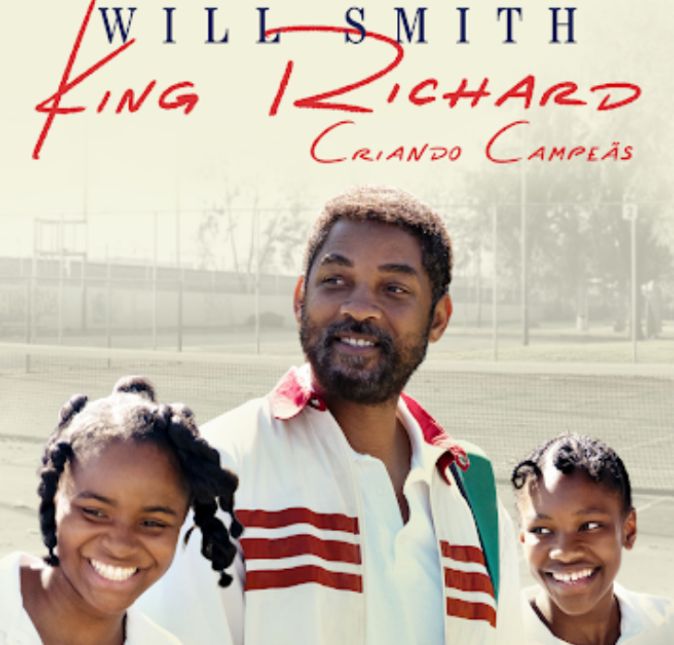 Will Smith interpretou nada mais, nada menos que Richard Williams, o pai das irmãs Serena e Venus Williams, em King Richard: Criando Campeãs, de 2021. Neste filme, disponível no HBO Max, o espectador acompanha um pouco da história das campeãs de tênis e como elas chegaram ao topo.