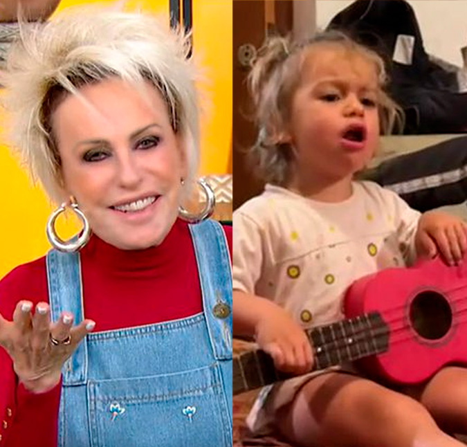 Neto de Ana Maria Braga faz rara aparição em programa e encanta