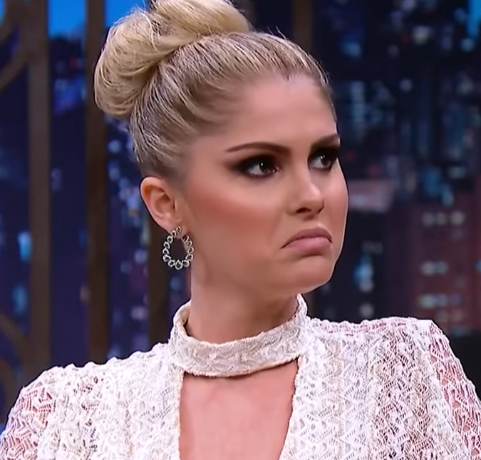 Grávida, Bárbara Evans usa sistema público de saúde e se assusta com repercussão: <i>- Que loucura</i>