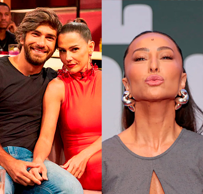 Deborah Secco admite que acha sexo virtual algo cafona e convida Sabrina Sato para relação a três com Hugo Moura