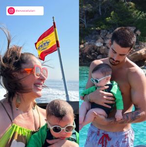 Claudia Raia compartilha clique com Mariana Ximenes e Luca: Encontro em  família