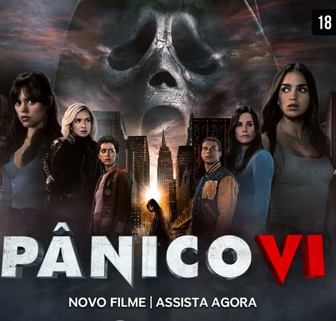 Vem aí! Pânico VI estreia em setembro no Paramount+ O sexto filme de uma das sagas mais famosas de terror chega dia 3 de setembro
