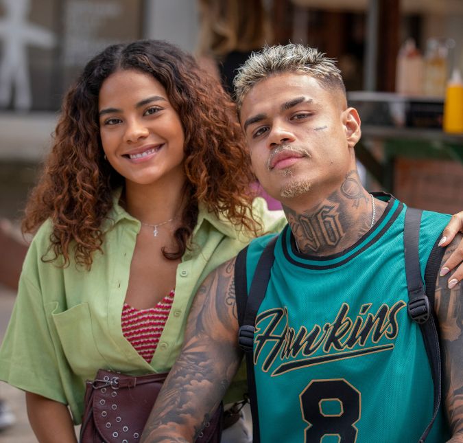 MC Cabelinho lança música sobre traição e Bella Campos surge bebendo: <i>Põe uma cerveja na minha mão e não faça muita pergunta</i>