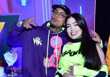 MC Mirella dá à luz primeira filha, Serena, fruto da relação da cantora com Dynho Alves