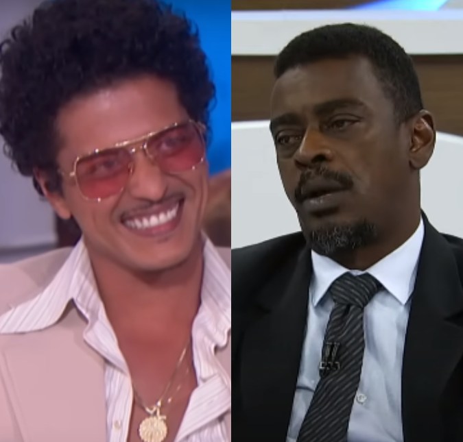 Seu Jorge tieta Bruno Mars e faz declaração: <i>Muito bom te ver, irmão</i>