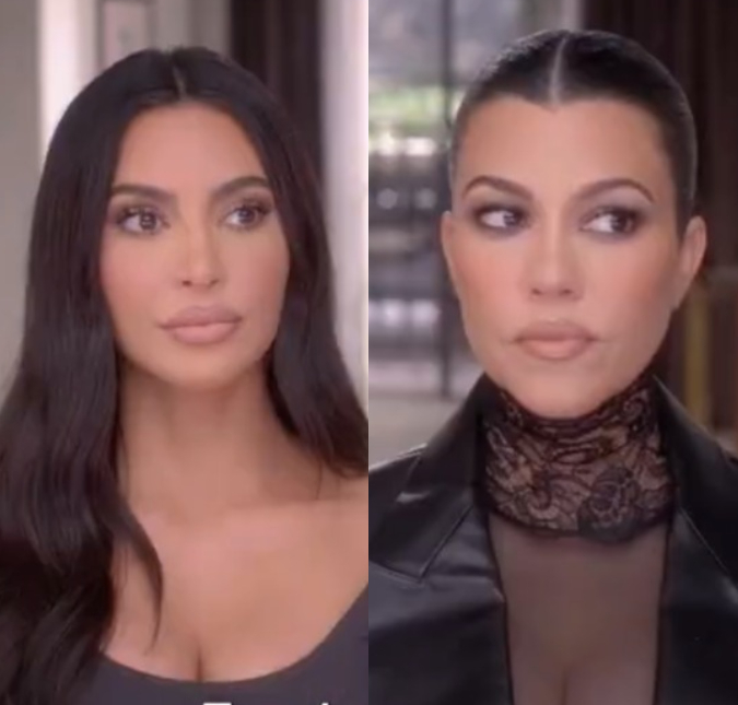 Em <I>trailer</i> de nova temporada de <i>The Kardashians</i>, Kourtney impressiona ao falar com Kim: <I>- Você é uma bruxa e eu te odeio</i>