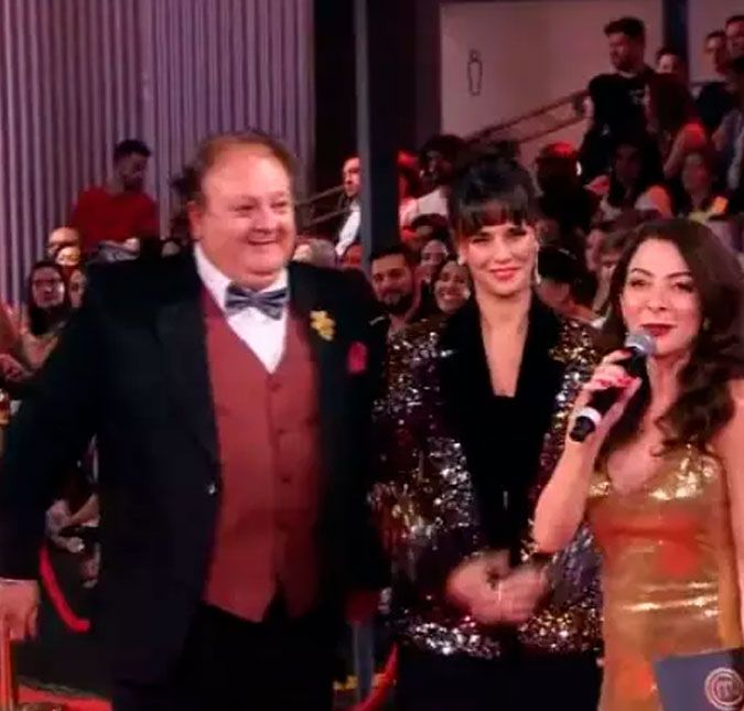 Ana Paula Padrão pergunta se Érick Jacquin escovou os dentes e tomou banho para a final do MasterChef Brasil O chefe de cozinha respondeu a apresentadora de forma bem humorada