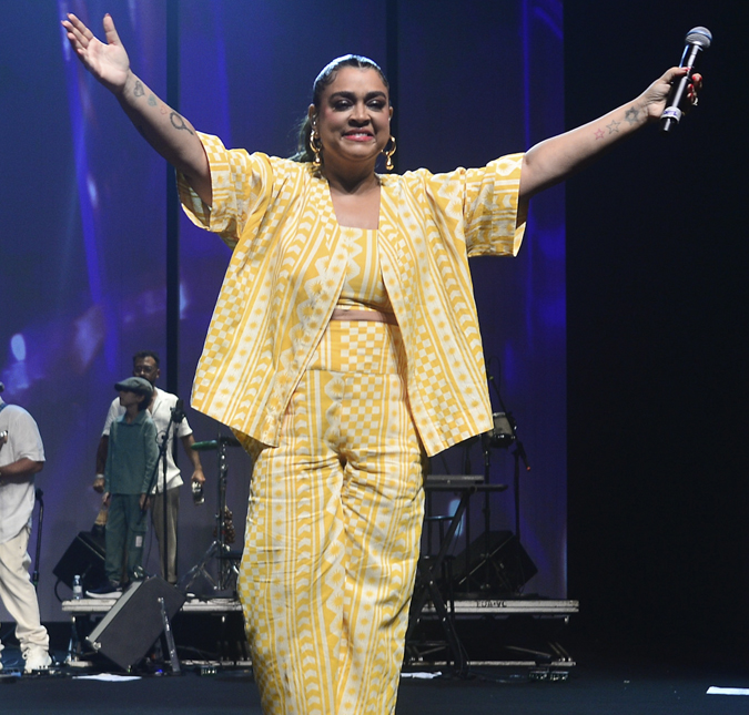 Preta Gil fala sobre cura do câncer durante <i>show</i> com a família: <i>- Sou muito grata por todas as orações</i>
