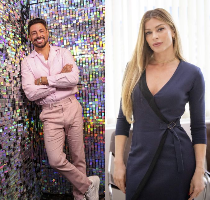 Após posarem em cenários bem parecidos, o ex casal deixou os fãs intrigados