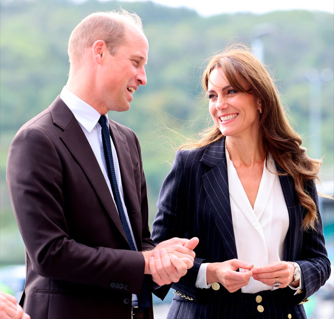 Príncipe William e Kate Middleton planejam evento voltado para jovens no Dia Mundial da Saúde Mental