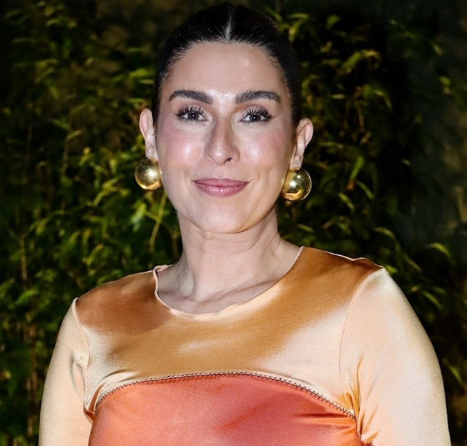 Fernanda Paes Leme realiza chá revelação intimista e se emociona ao descobrir sexo do bebê
