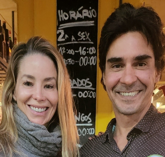 Danielle Winits homenageia André Gonçalves: <i>Campeão de nossa trilha iluminada</i>