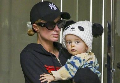 Paris Hilton celebra o primeiro aniversário de seu filho