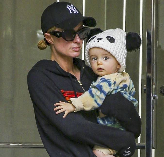 Paris Hilton celebra o primeiro aniversário de seu filho