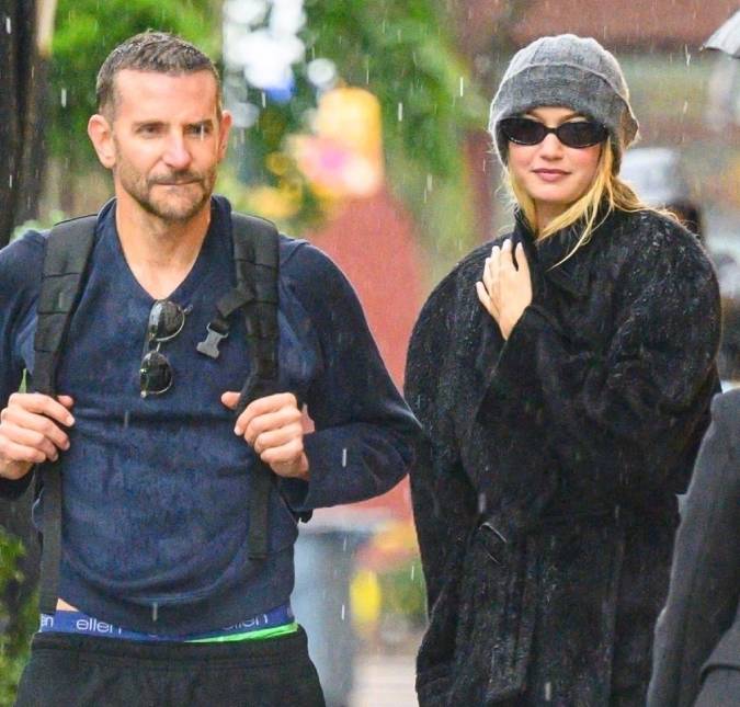 Em meio a rumores de <I>affair</i>, Gigi Hadid e Bradley Cooper são flagrados juntinhos