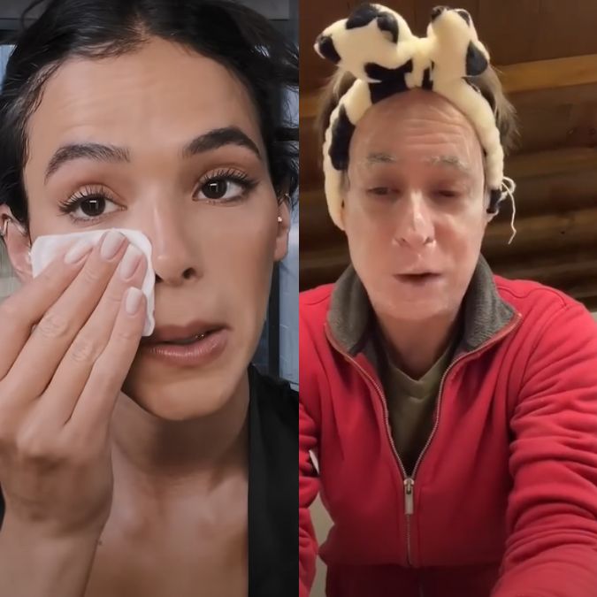 Bruna Marquezine, Pedro Cardoso, Hailey Bieber... Veja as dicas de <i>skin-care</i> dos famosos