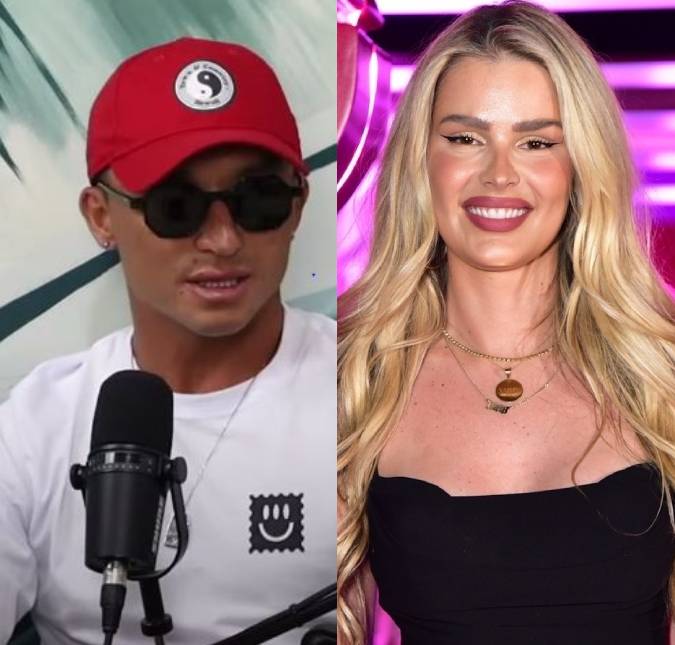 Nakagima rebate Yasmin Brunet após ser acusado de machismo: <I>Julgado por ser mau amigo</i>