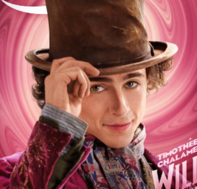 Filme <i>Wonka</i> ganha novo pôster com Timothée Chalamet em cenário psicodélico; confira!