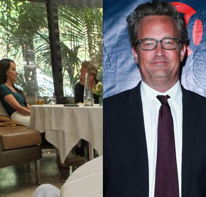 Mulher que almoçou com Matthew Perry 24 horas antes de sua morte esclarece boatos: <I>Ele estava 100% sóbrio</i>