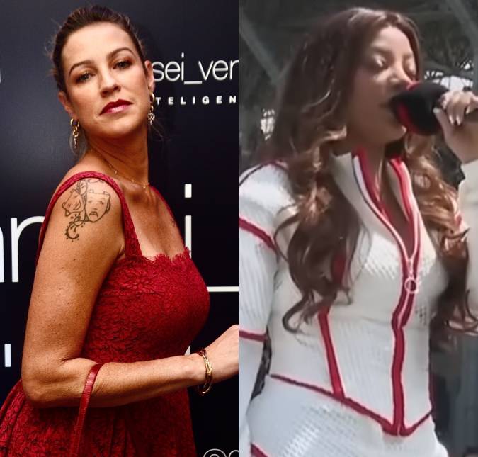 Luana Piovani crítica Ludmilla após falha ao cantar hino nacional na <I>Fórmula 1: Vergonha alheia</i>