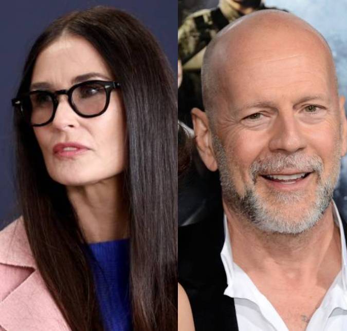 Demi Moore estaria devastada após Bruce Willis não a reconhecer e filha atualiza estado de saúde do ator