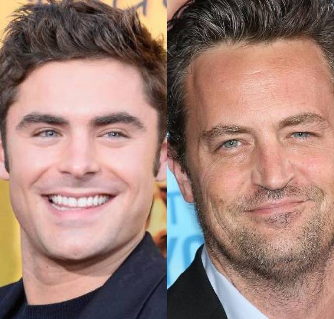 Zac Efron reage ao desejo de Matthew Perry para interpretá-lo em cinebiográfico: <i>- Ficaria honrado</i>