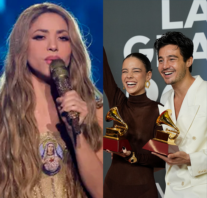 Shakira canta com participação dos filhos, artistas brasileiros levam troféus, Laura Pausini é homenageada... Veja tudo o que rolou no <I>Grammy Latino 2023</i>