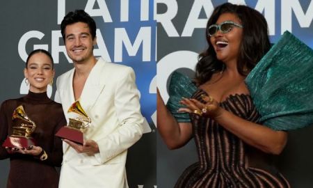 Tiago Iorc, Gaby Amarantos, Shakira, Anitta... Confira os <i>looks</i> dos famosos para o <i>Grammy Latino 2023</i>