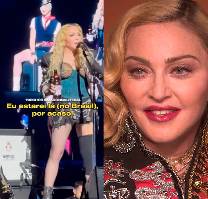 Durante <I>show</i> na Alemanha, Madonna confirma que tem planos de vir ao Brasil