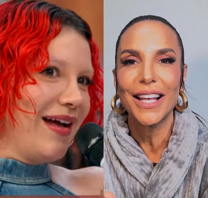 Priscilla explica origem de novo visual radical e recebe mensagem encorajadora de Ivete Sangalo