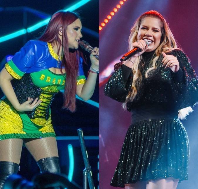 Dulce María faz homenagem para Marília Mendonça no último <i>show</i> de <i>RBD</i> no Brasil