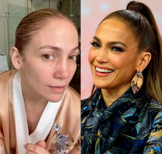 Jennifer Lopez, Ana Hickmann, Kim Kardashian... Confira as famosas que adoram aparecer de cara lavada