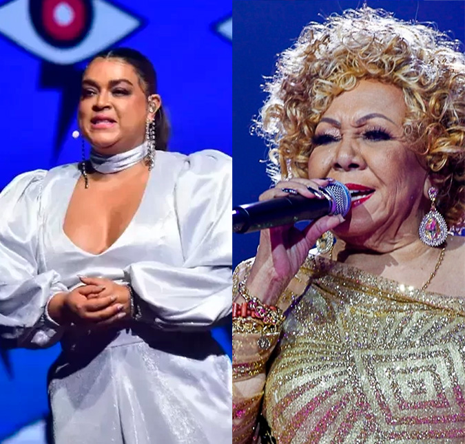 Alcione recebe homenagem diretamente das mãos de Preta Gil no <I>Prêmio Potências</i>