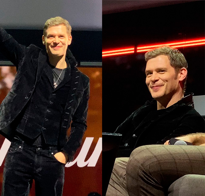 Joseph Morgan ironiza ao dizer o que achou dos fãs brasileiros e é ovacionado na <I>CCXP23</i>