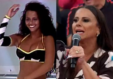 Viviane Araújo lembra derrota no concurso Morena do <I>É o Tchan: - Meu mundo caiu</i>