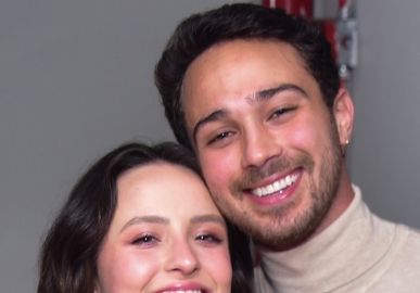 Irmã de André Luiz Frambach celebra casamento do ator com Larissa Manoela: <i>Continuem sempre parceiros como são</i>