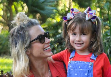 Juliana Didone fala que o Natal mudou após o nascimento da filha, Liz