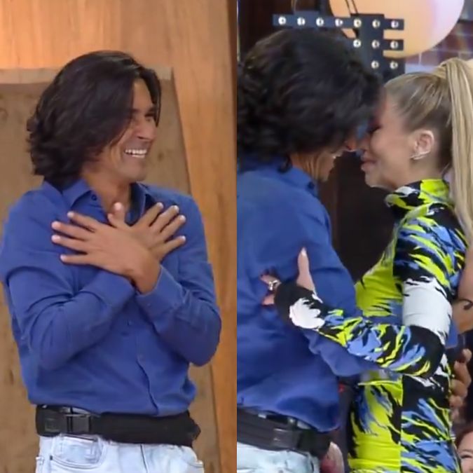 André Gonçalves se emociona ao reencontrar Danielle Winits em final de <i>A Fazenda 15</i>