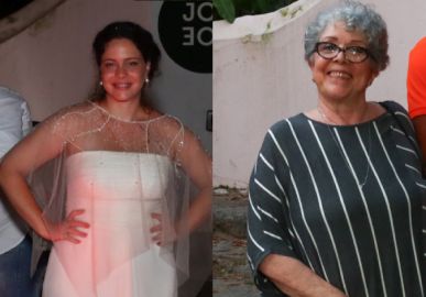 Angela Leal, Bruno Mazzeo, Nina Tomsic... Confira quem marcou presença no casamento de Leandra Leal