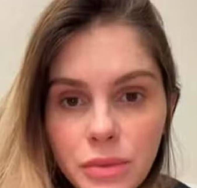 Bárbara Evans revela que filha está fazendo fisioterapia por ter se engasgado com amendoim Ayla, de 8 meses de idade, teve que fazer cirurgia para retirar alimento do pulmão