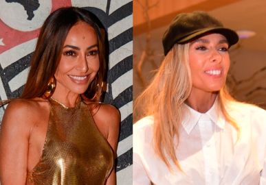 Vizinhas, Sabrina Sato e Adriane Galisteu juntam famílias para comemorar o Natal