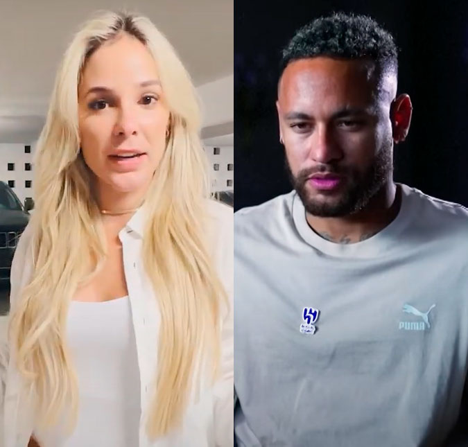 Bianca Coimbra sai em defesa de Neymar Jr. e esclarece: <i>Eles estavam cantando para mim</i>